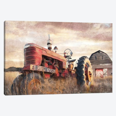 Autumn Tractor Canvas Print #KAJ82} by Katrina Jones Art Print