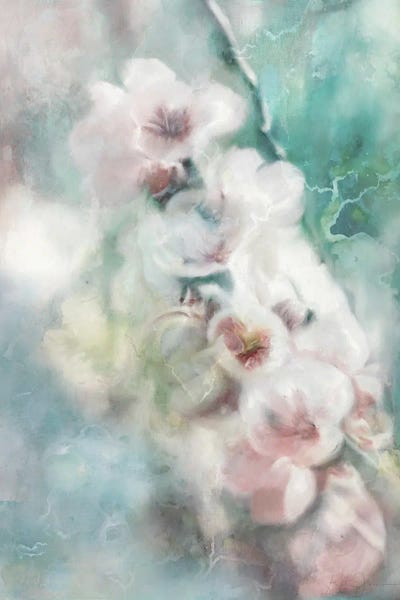 Blossoming Branch by Katrina Jones framed canvas print