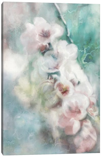 Blossoming Branch Canvas Art Print - Cherry Blossom Art