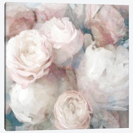 English Rose Garden Canvas Print #KAJ95} by Katrina Jones Canvas Print
