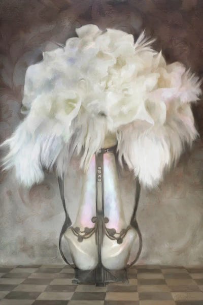Feathers: White Feather Deco Bouquet by Katrina Jones