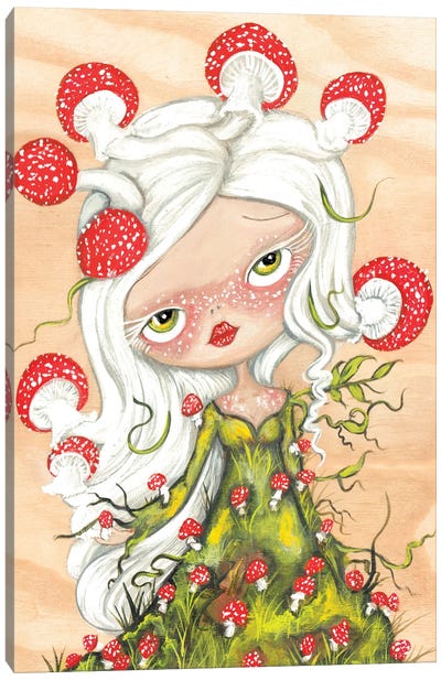Amanita Mushroom Canvas Art Print