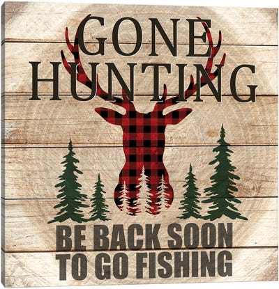 Gone Hunting Canvas Art Print - Kimberly Allen
