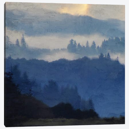 Mountain Range Canvas Print #KAL1071} by Kimberly Allen Art Print