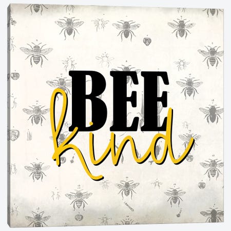 Be Kind Canvas Print #KAL1129} by Kimberly Allen Canvas Print