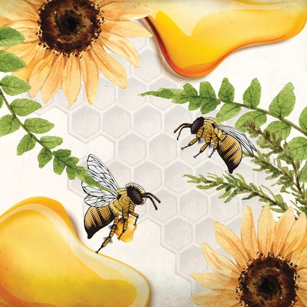 Fine Art Print: Bee Keep IV by Kimberly Allen
