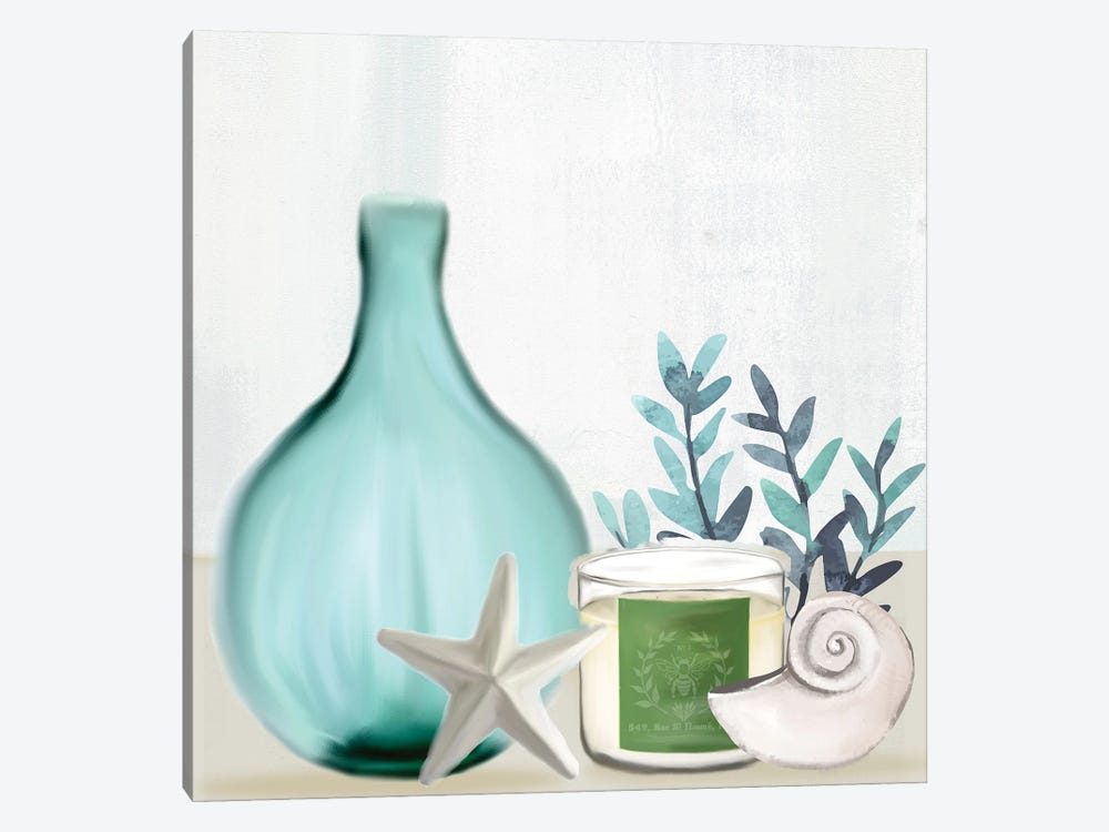 Escape Seaside I by Kimberly Allen 1-piece Canvas Print