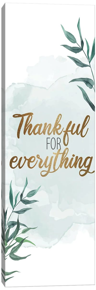 Gratitude Enough VI Canvas Art Print - Gratitude Art