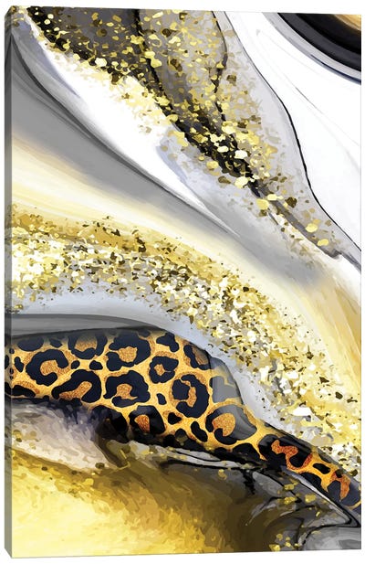 Agate Leopard I Canvas Art Print - Kimberly Allen
