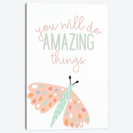 Amazing Things I Canvas Print #KAL1262} by Kimberly Allen Canvas Art