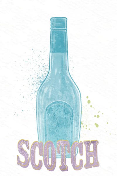 Bottles II V2 by Kimberly Allen framed wall art