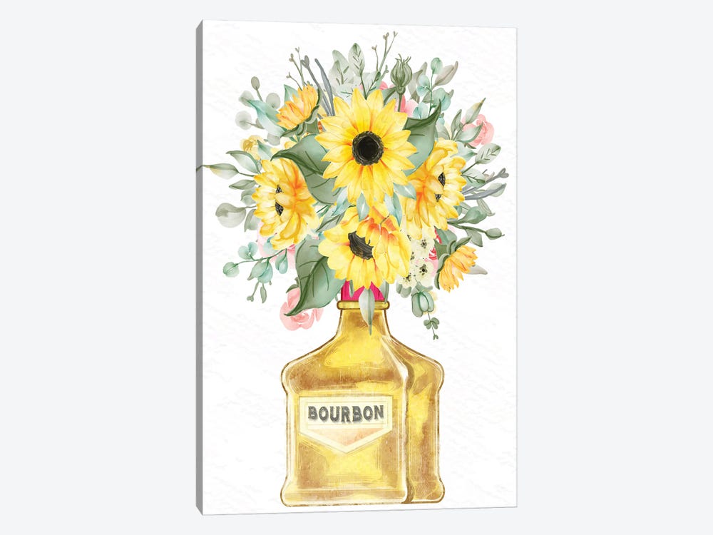 Bourbon Floral by Kimberly Allen 1-piece Canvas Art Print