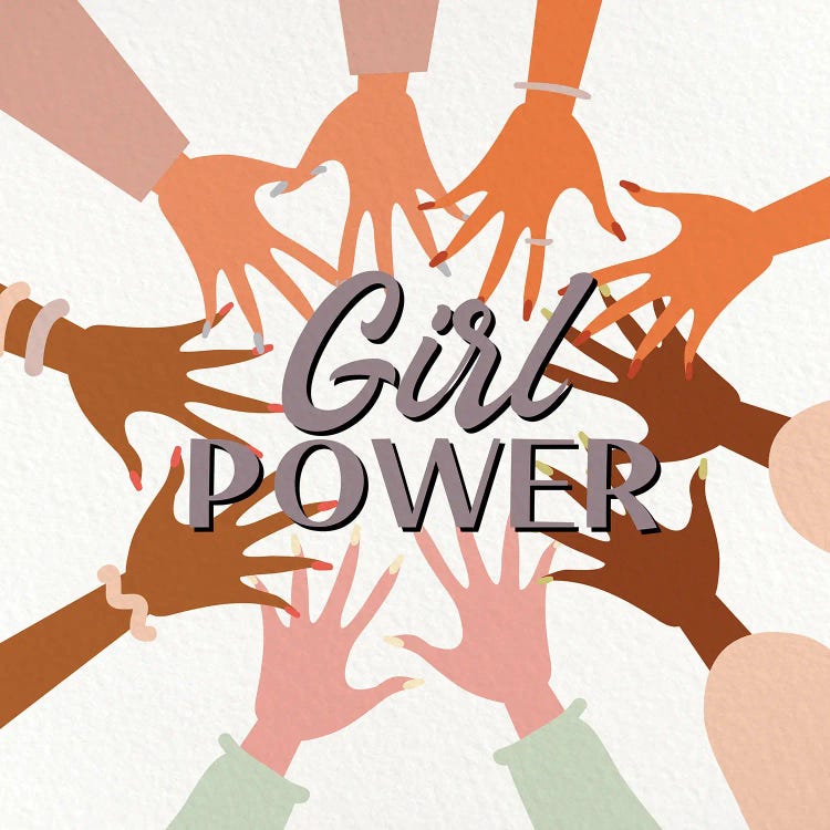 Girl Power II by Kimberly Allen wall art