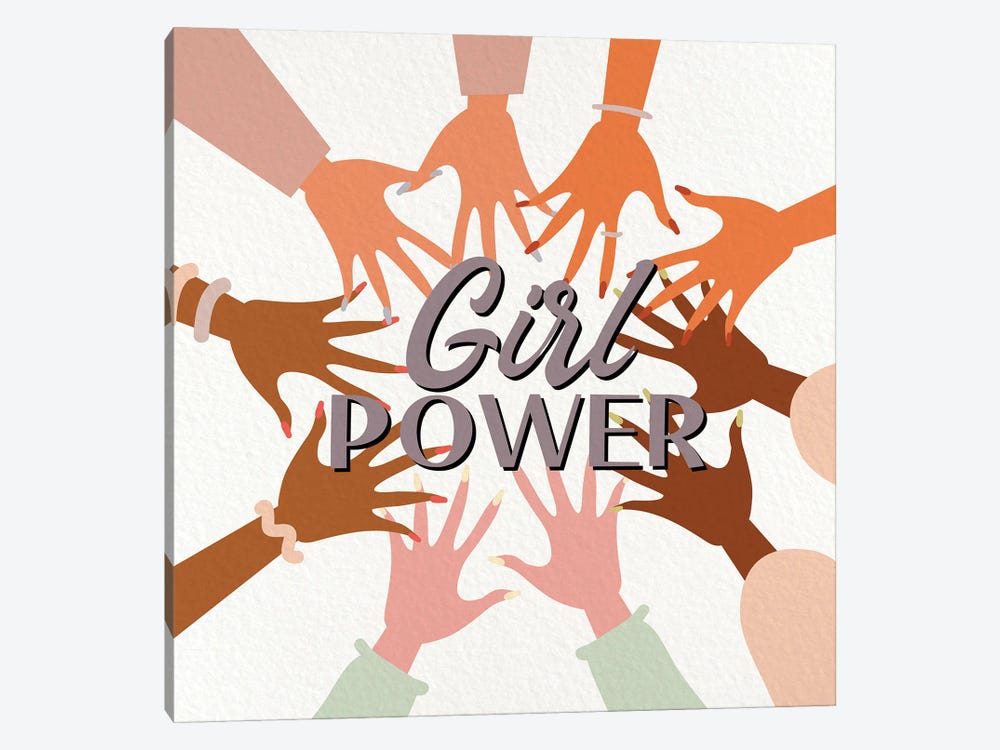 Girl Power II by Kimberly Allen 1-piece Canvas Artwork