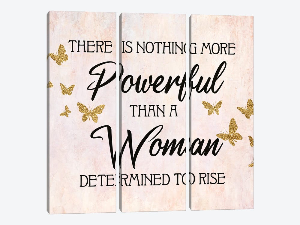 More Powerful by Kimberly Allen 3-piece Canvas Art