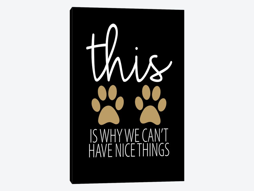 Nice Things by Kimberly Allen 1-piece Canvas Artwork
