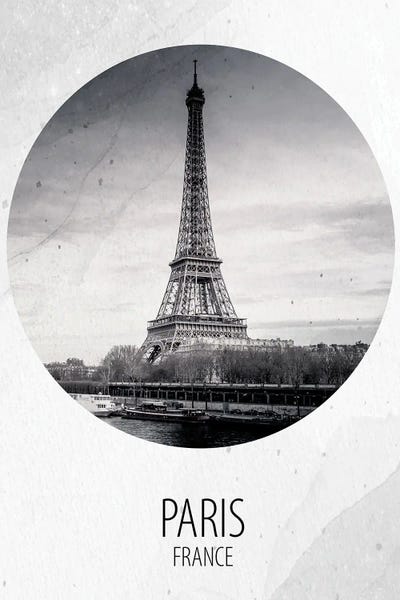 Paris France by Kimberly Allen framed wall art