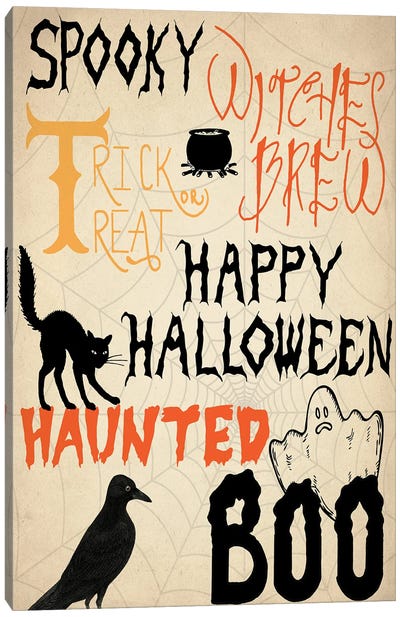 Spooky Canvas Art Print - Kimberly Allen