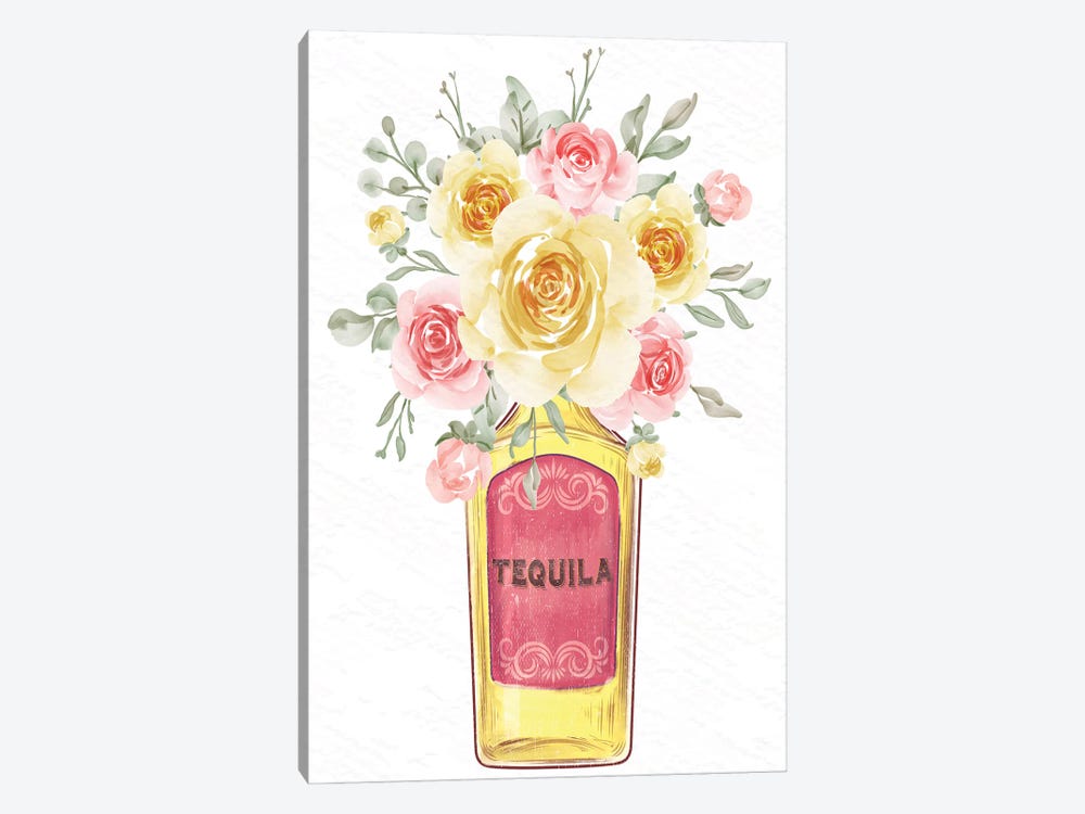 Tequila Floral 1-piece Canvas Print