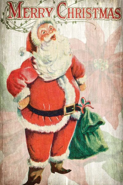 Christmas Signs & Sentiments: Merry Christmas Santa by Kimberly Allen