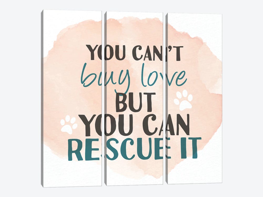 You Cant Buy Love by Kimberly Allen 3-piece Art Print