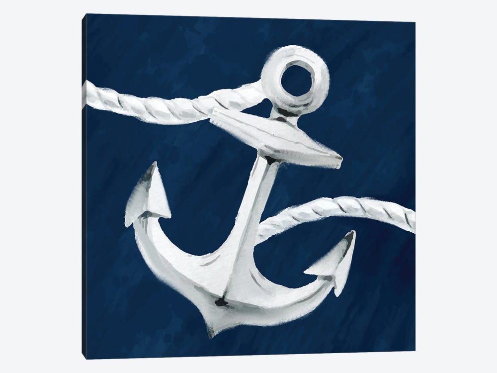 Anchored I by Kimberly Allen 1-piece Art Print