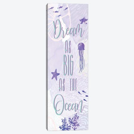As Big As The Ocean I Canvas Print #KAL1385} by Kimberly Allen Canvas Art
