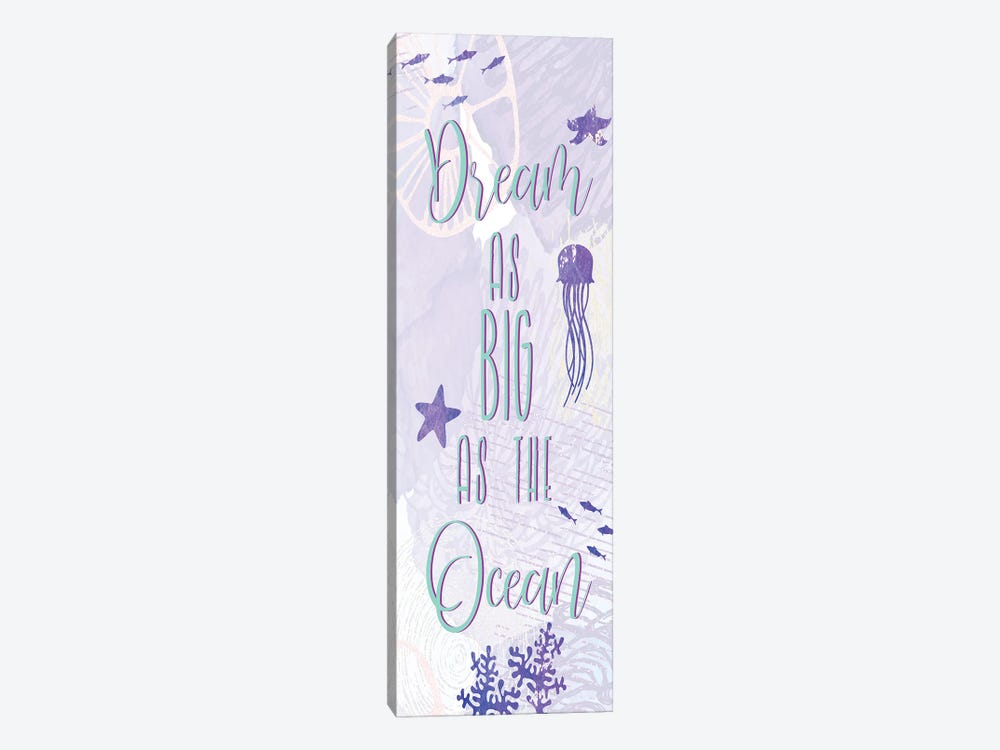 As Big As The Ocean I by Kimberly Allen 1-piece Canvas Artwork