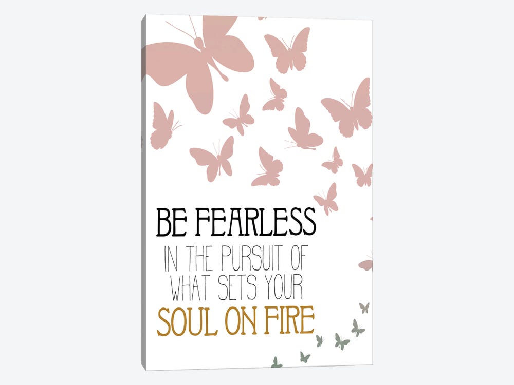 Be Fearless by Kimberly Allen 1-piece Canvas Print