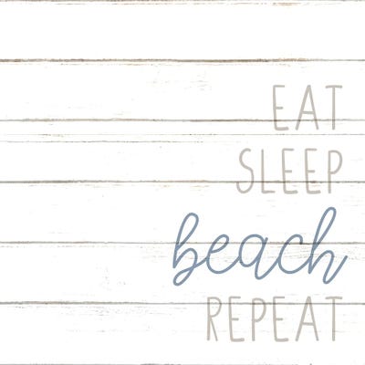 Beach Repeat by Kimberly Allen acrylic art print