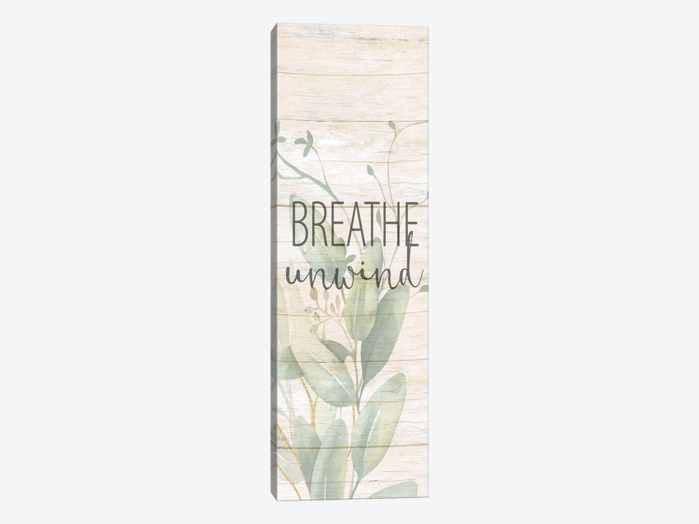 Breathe Unwind Panel by Kimberly Allen 1-piece Art Print