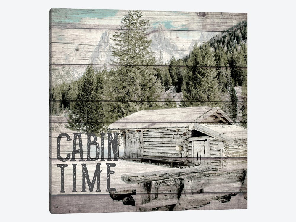 Cabin Time by Kimberly Allen 1-piece Art Print