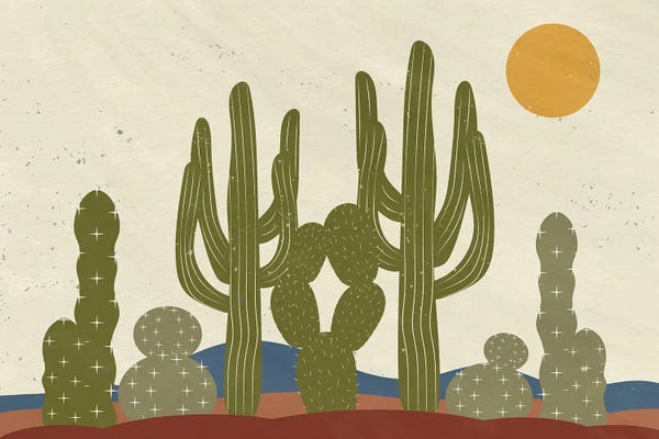 Desert: Cactus Walk by Kimberly Allen