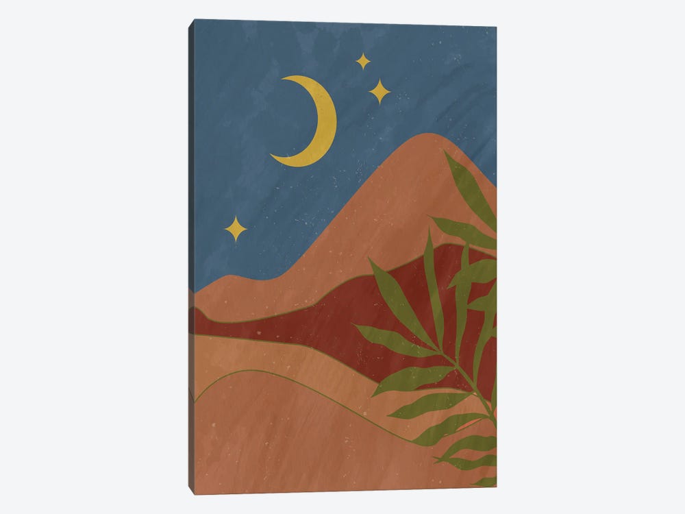 Desert Moon by Kimberly Allen 1-piece Canvas Art Print