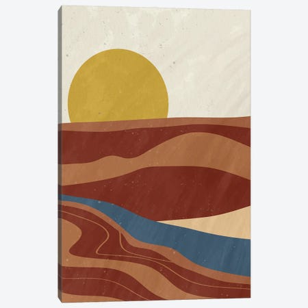 Desert Sun I Canvas Print #KAL1431} by Kimberly Allen Art Print