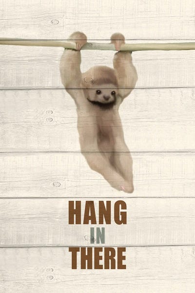 Sloths: Don't Worry III by Kimberly Allen