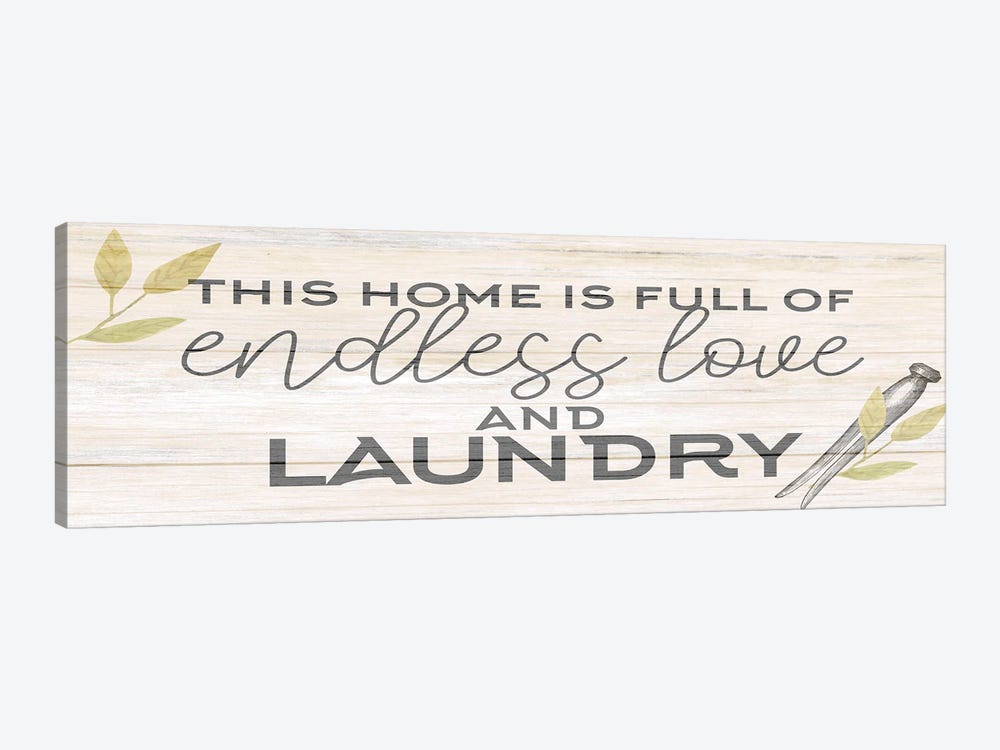 Endless Laundry by Kimberly Allen 1-piece Canvas Artwork