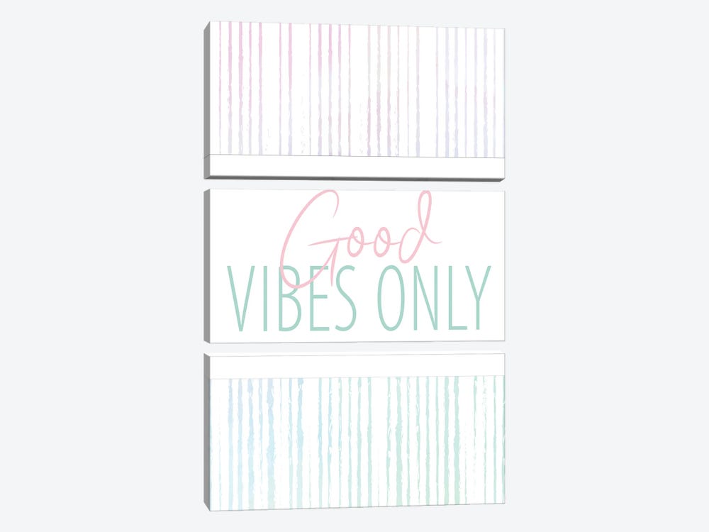 Good Vibes by Kimberly Allen 3-piece Canvas Wall Art