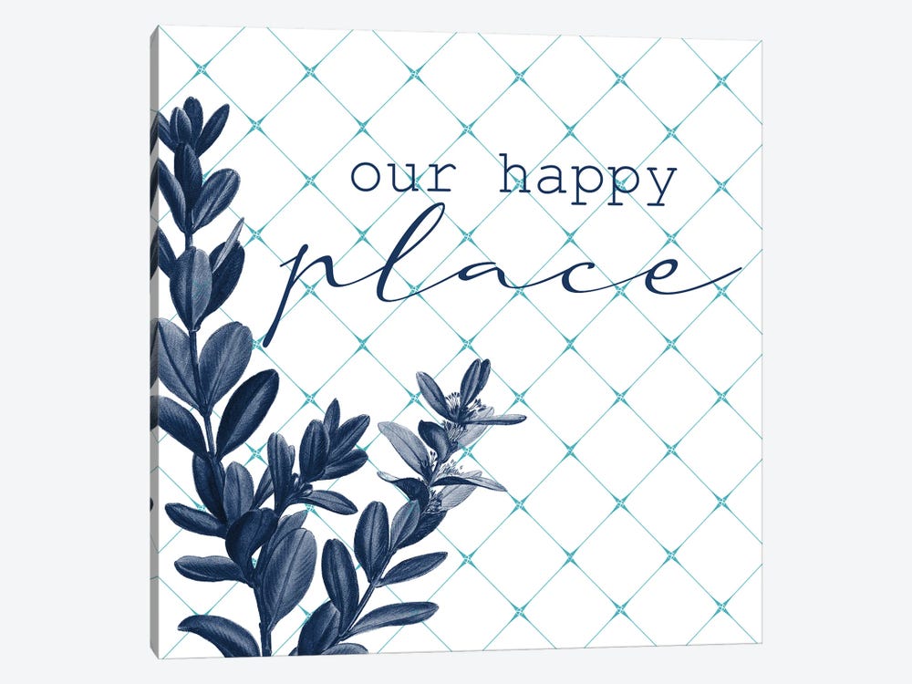 Happy Home I by Kimberly Allen 1-piece Canvas Print