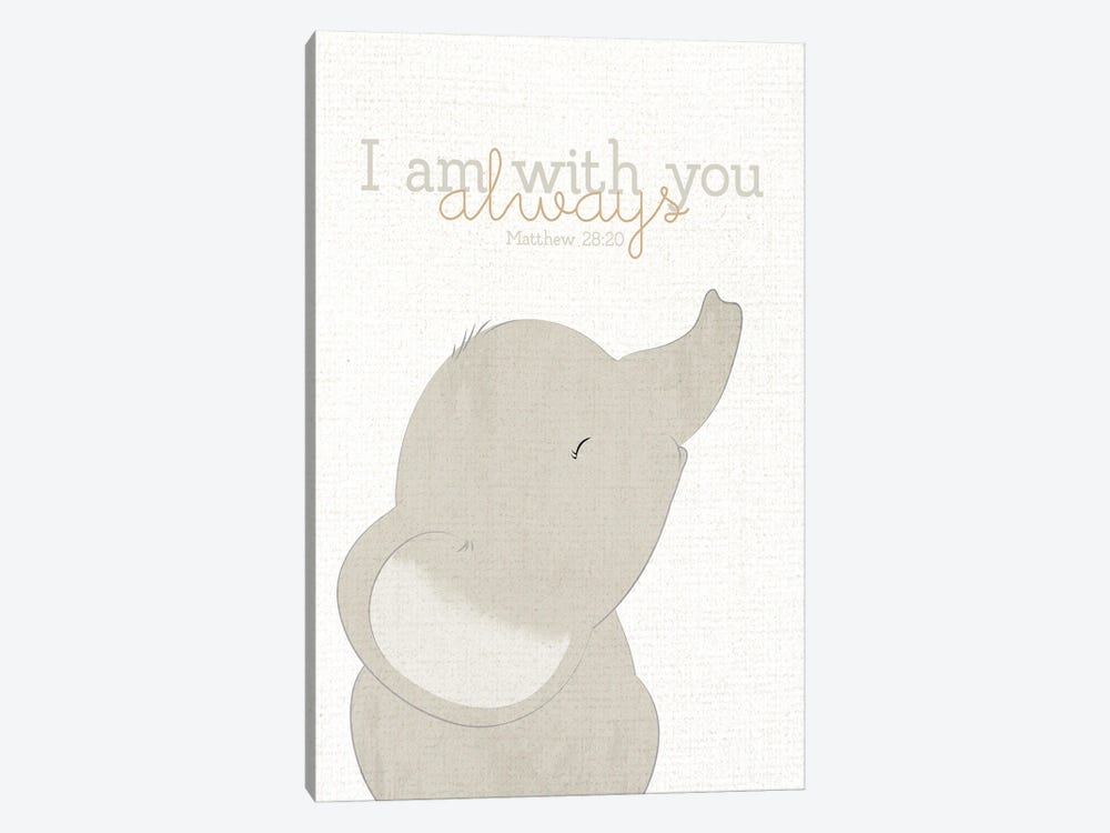 I Am With You Always I by Kimberly Allen 1-piece Canvas Art Print
