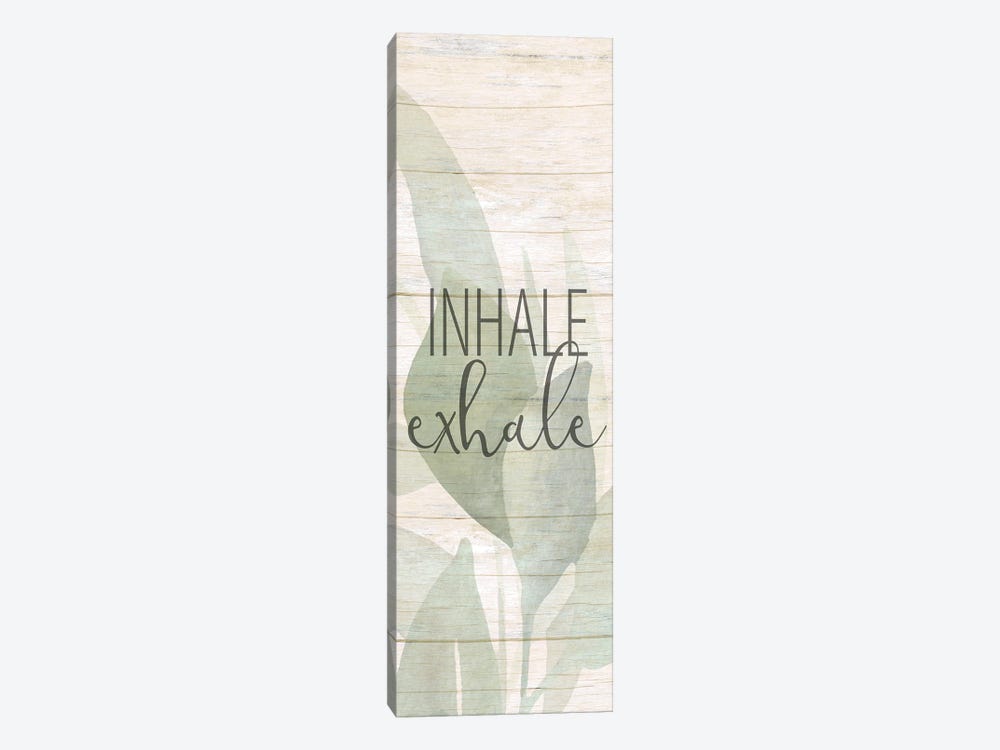 Inhale Exhale Panel by Kimberly Allen 1-piece Canvas Art