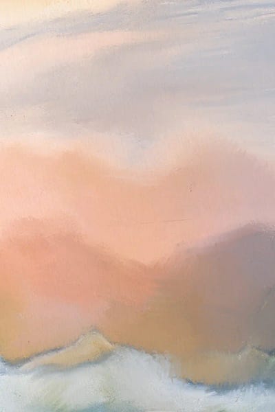 Abstract Watercolors: Layers Of Sand by Kimberly Allen