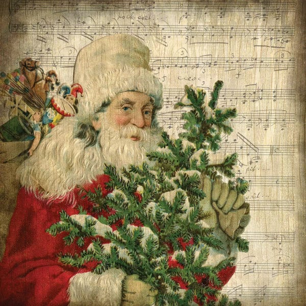 A.D. Lines Eurogroup Inc.: Vintage Santa II by Kimberly Allen