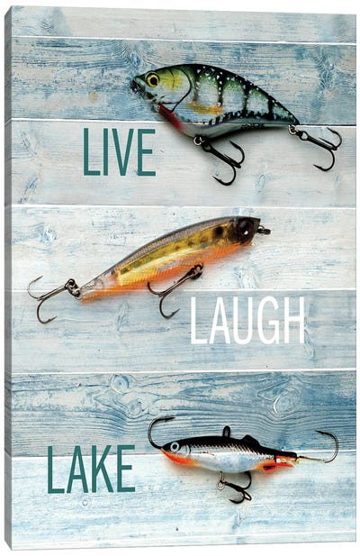 Lure II Canvas Art Print - Fishing Art
