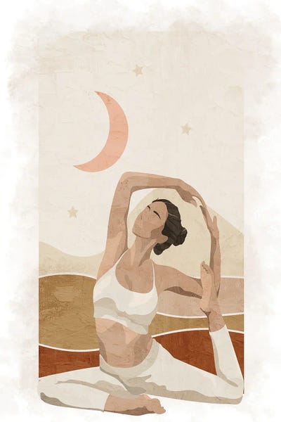 Yoga: Pose II by Kimberly Allen