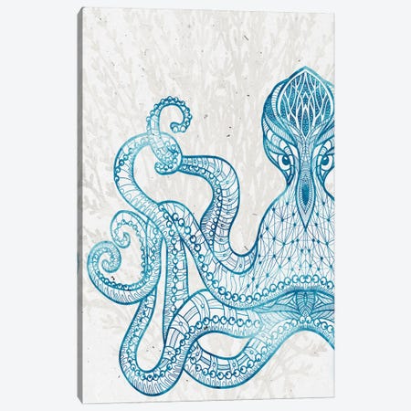 Sea Creature II Canvas Print #KAL1500} by Kimberly Allen Art Print