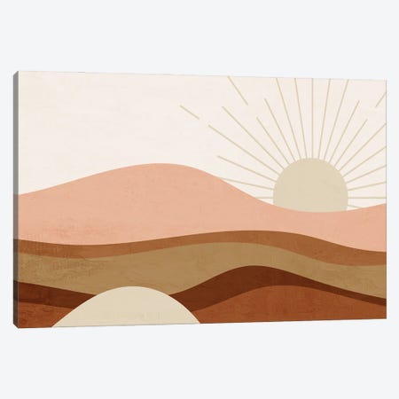 Sunrise Canvas Print #KAL1505} by Kimberly Allen Canvas Art