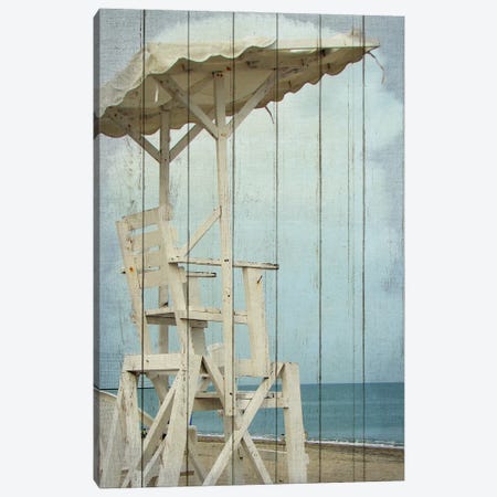 View Of The Sea Canvas Print #KAL1511} by Kimberly Allen Canvas Art