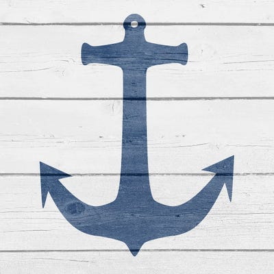 Wood Anchor by Kimberly Allen framed wall art