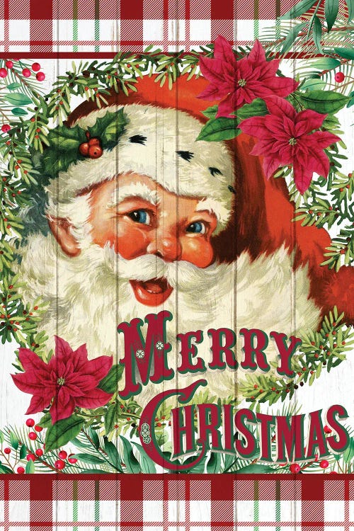 Santa by Kimberly Allen wall art